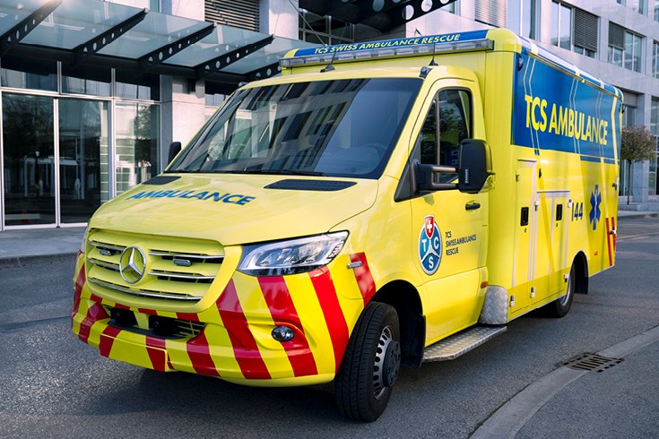 Svizzera, presentert av TCS Swiss Ambulance Rescue AG