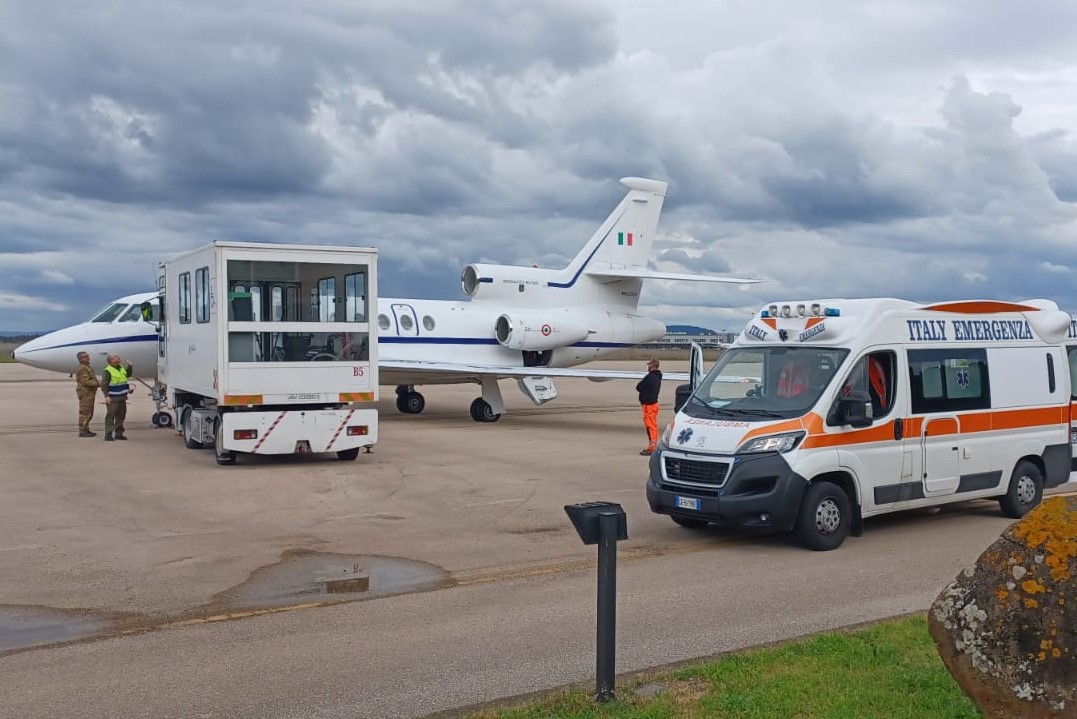 Trasporto Pediatrico D Urgenza Con Falcon Per Bimba Di Sei Anni