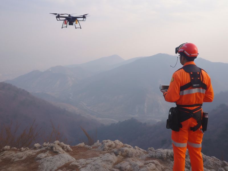 Drones for rescue: New technologies to save lives | Emergency Live